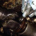 Disconnecting the shaft from the gearbox