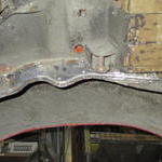 RH Bump stop spacer gone