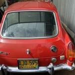 Whole car clayed Right rear tested compound and