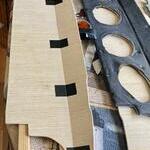 Old and new with hinge cut