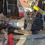 OD transmission attached to engine what a sweet s