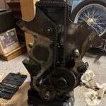 Timing chain minus sprockets and cams