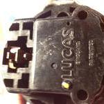 View of alternator showing plug configuration