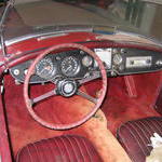 Dash cover and radio appear original