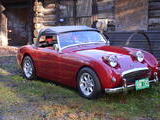1959 Austin Healey Bugeye Sprite Red Gordon Van Den Noort